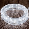 Pure Garden Outdoor Solar Rope Lights with Cable String and 100 LED Lights with 8 Modes, Cool White 50-LG1008